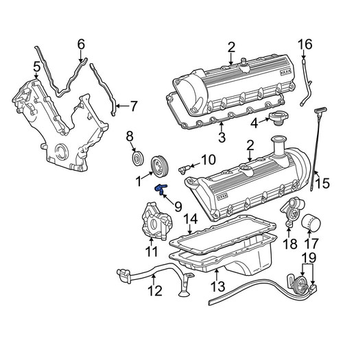 DEVMO Crankshaft Position Sensor,Crank Sensor