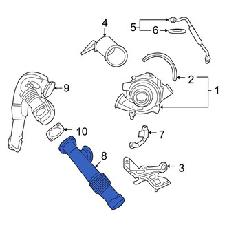 Ford OE - Exhaust Pipe