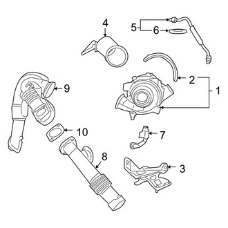 Ford OE - Engine - Turbocharger & Components (6.0L)