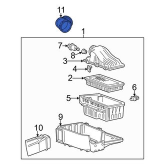 Ford OE - Engine Air Intake Hose