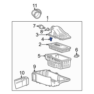 Ford OE - Engine Air Duct Clamp