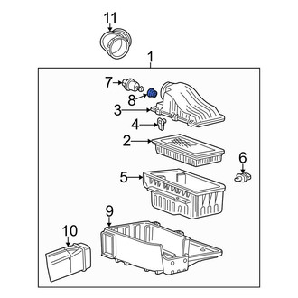 Ford OE - Air Filter Indicator Grommet