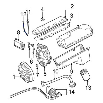 Ford OE - Engine Oil Dipstick Tube