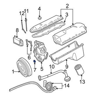 Ford OE - Front Engine Crankshaft Seal