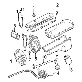 Ford OE - Engine Parts (Cab & Chassis - Crew Cab / Cab & Chassis - Conventional 7.3L)