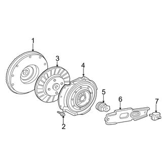 Ford OE - Transmission Components (Manual Top), (Standard Tr)