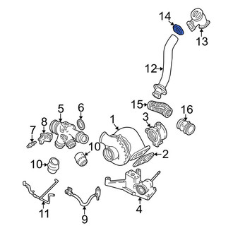 Ford OE - Exhaust Pipe Connector