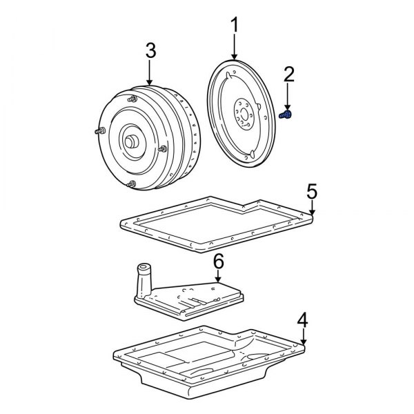 Automatic Transmission Flexplate Bolt