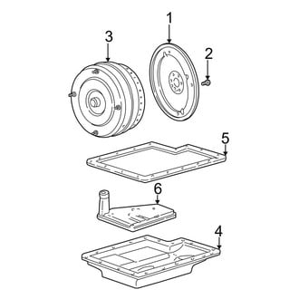 Ford OE - Transmission Components (Cab & Chassis - Crew Cab / Cab & Chassis - Conventional Automatic Tr)