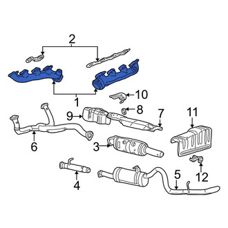 Ford OE - Left Exhaust Manifold