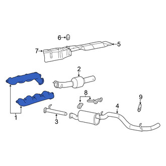Ford OE - Left Exhaust Manifold