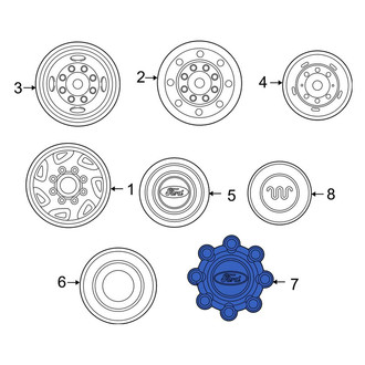 Ford OE - Wheel Cap