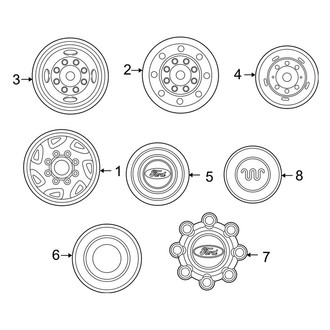 Ford OE - Wheels - Covers & Trim