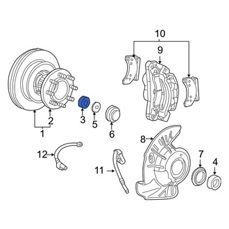 Ford OE - Rear Outer Wheel Bearing