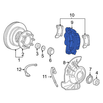 Ford OE - Front Left Disc Brake Caliper