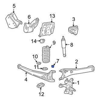 Ford OE - Front Alignment Camber Adjusting Eccentric