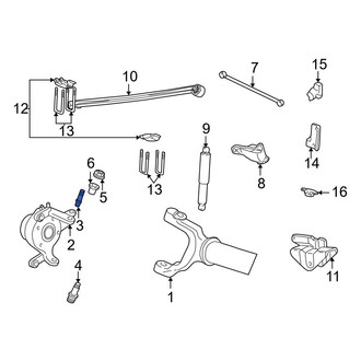 Ford OE - Front Upper Suspension Ball Joint