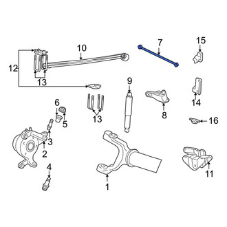 Ford OE - Front Suspension Track Bar