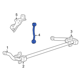 Ford OE - Front Left Suspension Stabilizer Bar Link