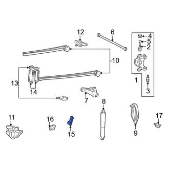 Ford OE - Front Leaf Spring Bracket