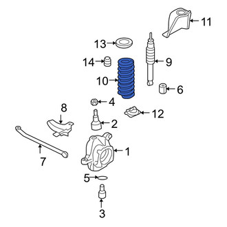 Ford OE - Front Coil Spring