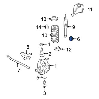 Ford OE - Front Alignment Camber Adjusting Eccentric