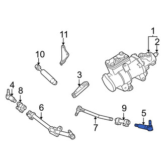 Ford OE - Left Outer Steering Tie Rod End
