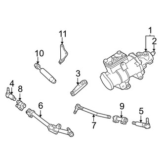 Ford OE - Steering Gear & Linkage (4 X 2)