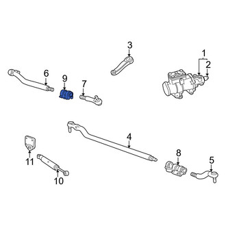 Ford OE - Steering Tie Rod End Adjusting Sleeve
