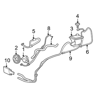 Ford OE - Steering Gear & Linkage - Pump & Hoses (6.8L)