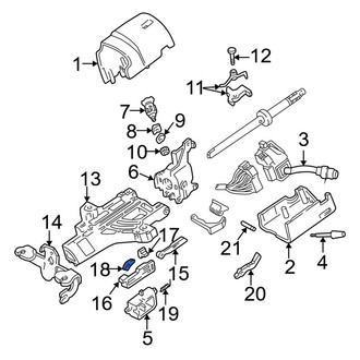 Ford OE - Automatic Transmission Parking Pawl Shaft