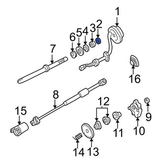 Ford OE - Steering Column Bearing Retaining Ring