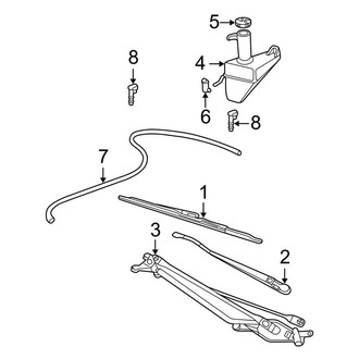 Ford OE - Windshield - Wiper & Washer Components