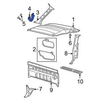 Ford OE - Front Interior Grab Bar