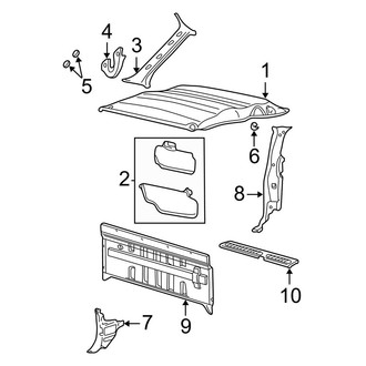 Ford OE - Cab - Interior Trim (SuperCab)