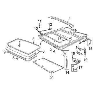 Ford OE - Cab - Sunroof (Cab & Chassis - Crew Cab)