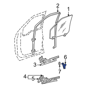Ford OE - Front Window Crank Handle