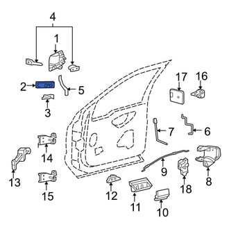 Ford OE - Front Left Keyless Entry Keypad