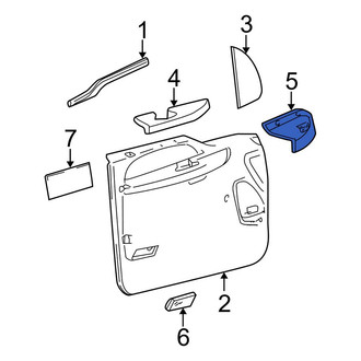 Ford OE - Front Left Exterior Door Handle Cover