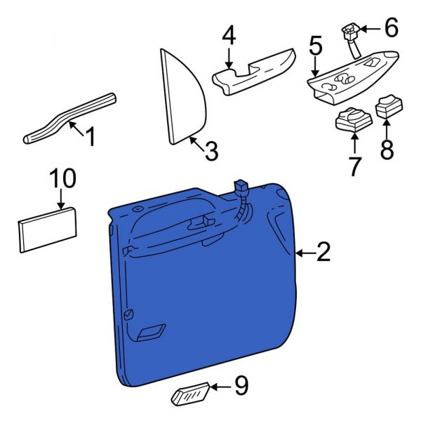 Door Interior Trim Panel