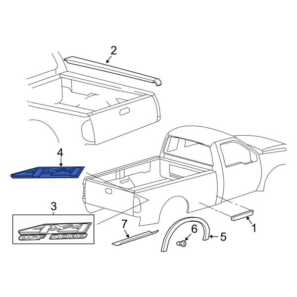Truck Bed Decal