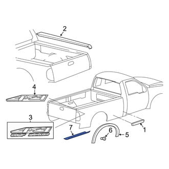 Ford OE - Rear Stone Guard