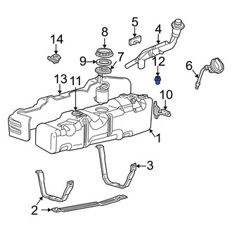 Ford OE - Fuel Tank Pressure Sensor