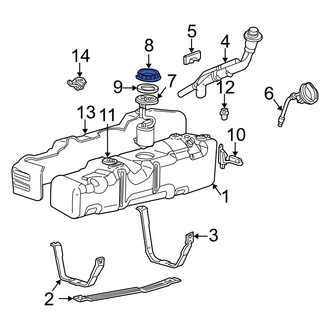 Ford OE - Fuel Tank Lock Ring