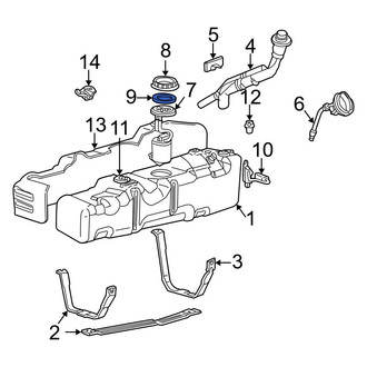Ford OE - Fuel Pump Tank Seal