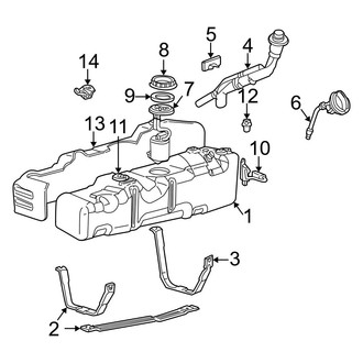 Ford OE - Fuel System Components
