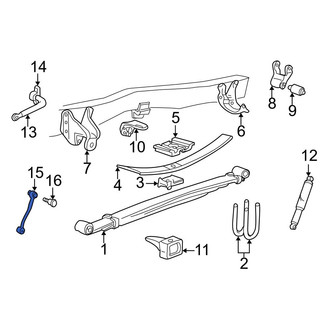 Ford OE - Rear Suspension Stabilizer Bar Link