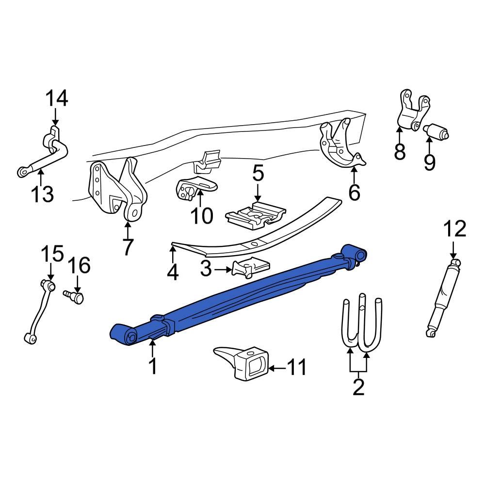 ford-oe-6c3z5560k-rear-leaf-spring-assembly