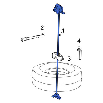 Ford OE - Spare Tire Hoist