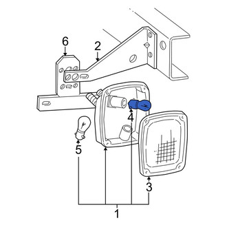 Ford OE - Rear Brake Light Bulb